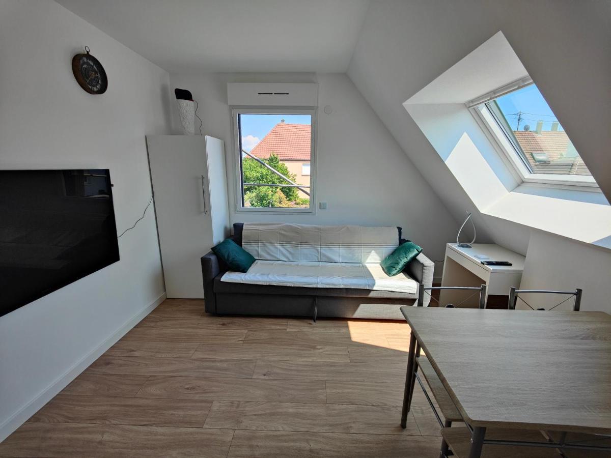 Appartement 48M², Strasbourg Centre A 15 Min En Train Fegersheim ภายนอก รูปภาพ